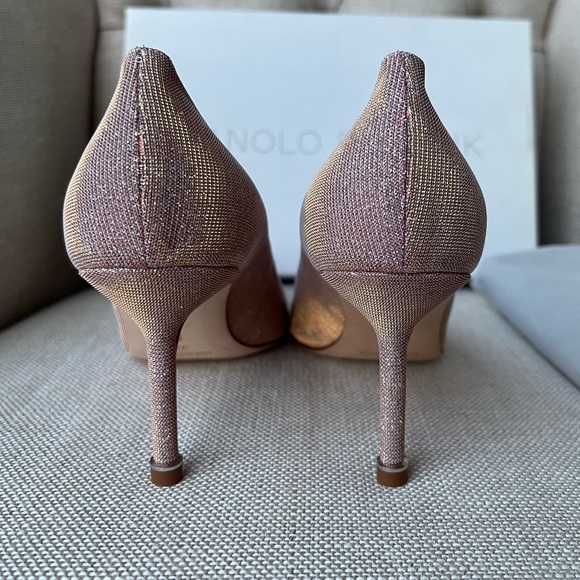 Authentic Brand New Manolo Blahnik Hangisi 70mm - Picture 4 of 10